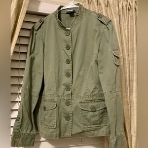 Utility jacket, juniors, sz L.